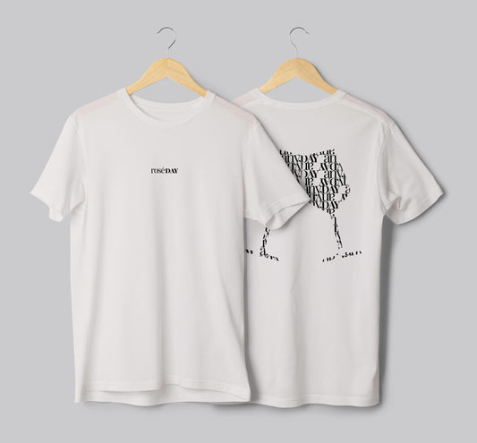 Roséday Tee - White